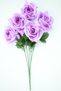 Lavender Satin May Rose Bush x5  (Lot of 1) SALE ITEM